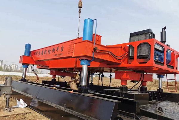 步履式光伏打樁機